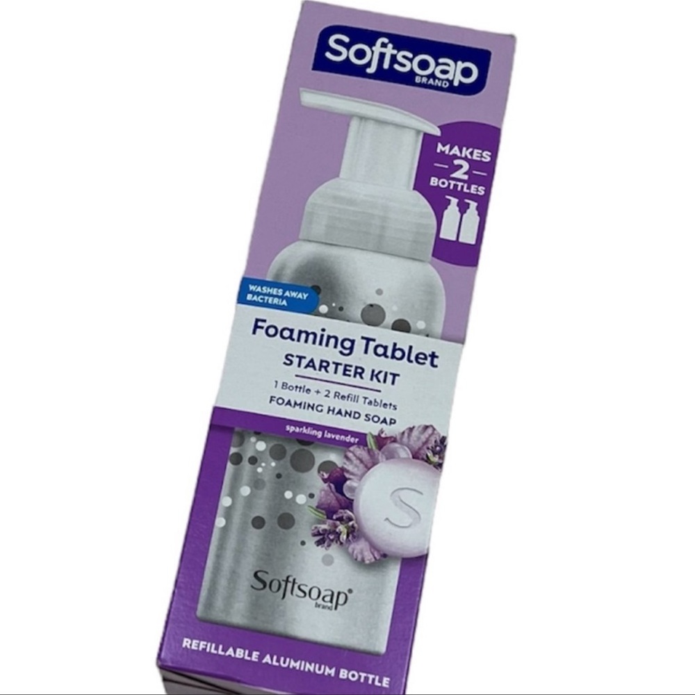 New In Packaging Soft Soap Foaming Tablet Starter Kit